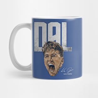 Luka Doncic Dallas Portrait City Abbreviation Mug